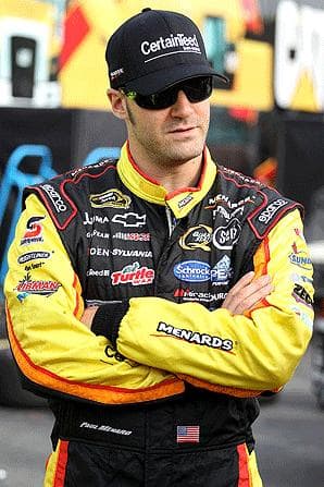 Paul Menard is currently 13th in the standings and 60 points out of the Chase.
